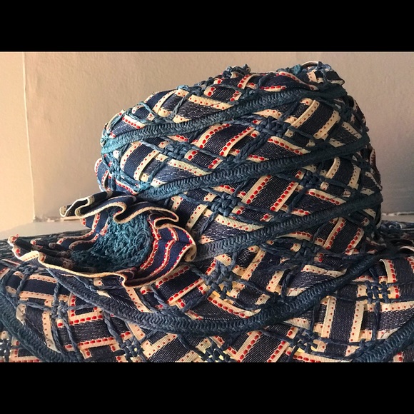 Vintage Cynthia Rowley summer woven hat - Picture 8 of 8